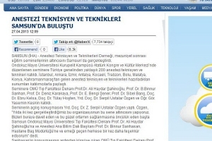 Seminer Başladı