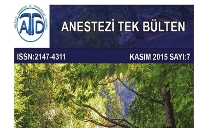 Anestezi Tek Bülten 7. Sayı