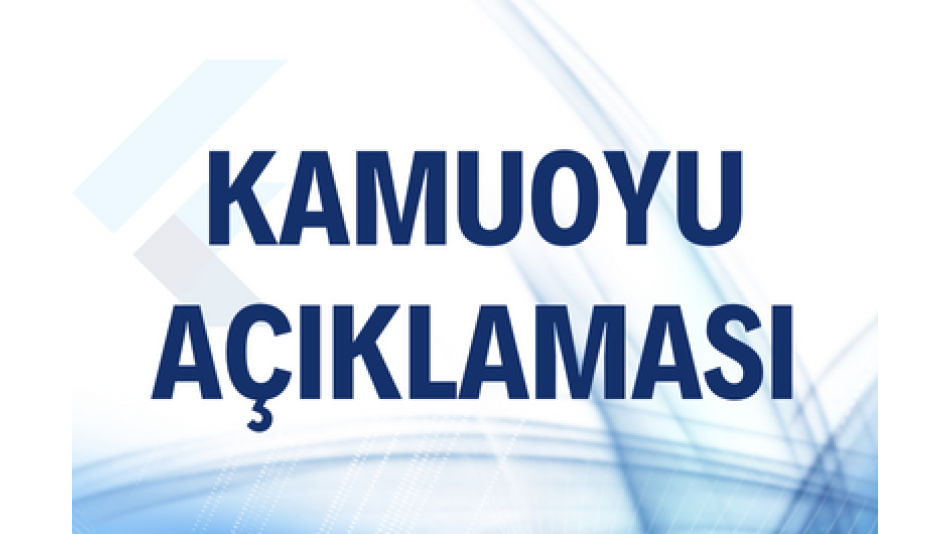 Kamuoyu Açıklaması